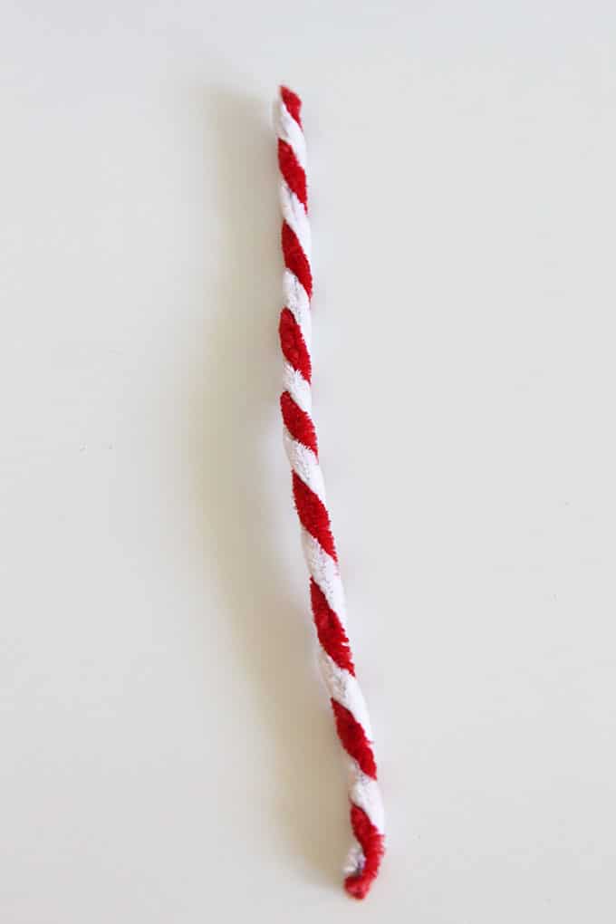 DIY Pipe Cleaner Candy Canes For Christmas - House of Hawthornes