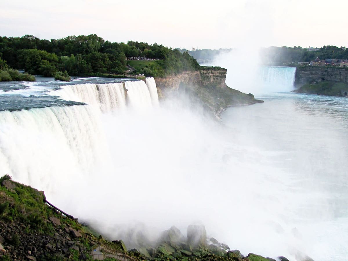 American side of Niagara Falls