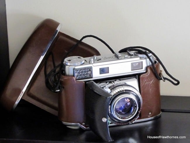 Vintage Kodak Retina IIIC camera.