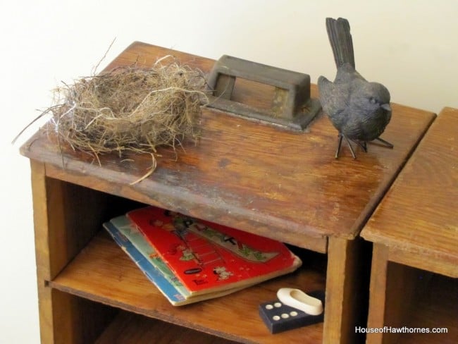 Thrift store drawers turned into Pottery Barn style cubbies - super easy DIY project.