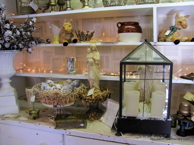 Vintage and antique items for sale at the Urban Farmhouse in Thornville, Ohio.