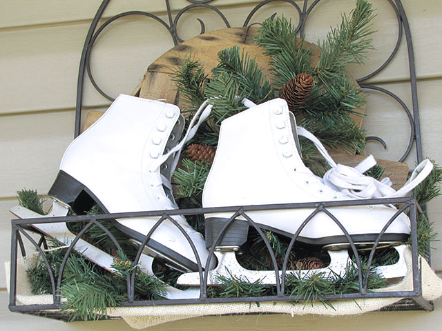 vintage ice skates