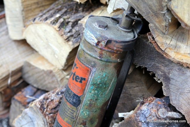 Fyr-Fyter fire extinguisher.