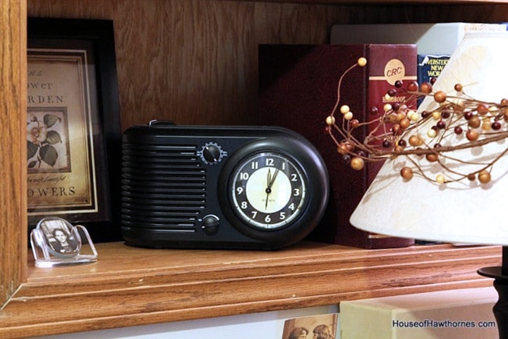 Reproduction vintage style radio.