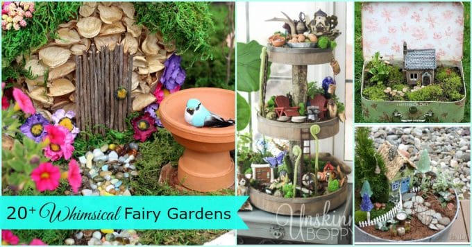 DIY Affordable Fairy Garden Accessories with Free Template!