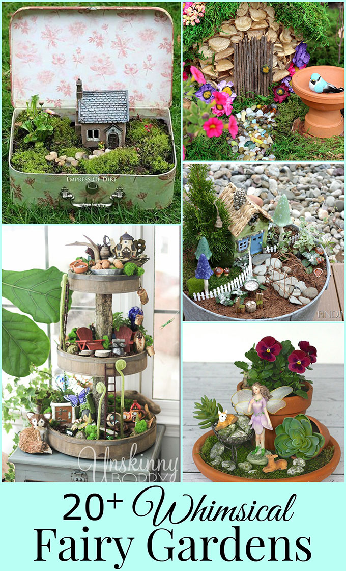 20 Whimsical DIY Miniature Fairy Garden Ideas House of Hawthornes