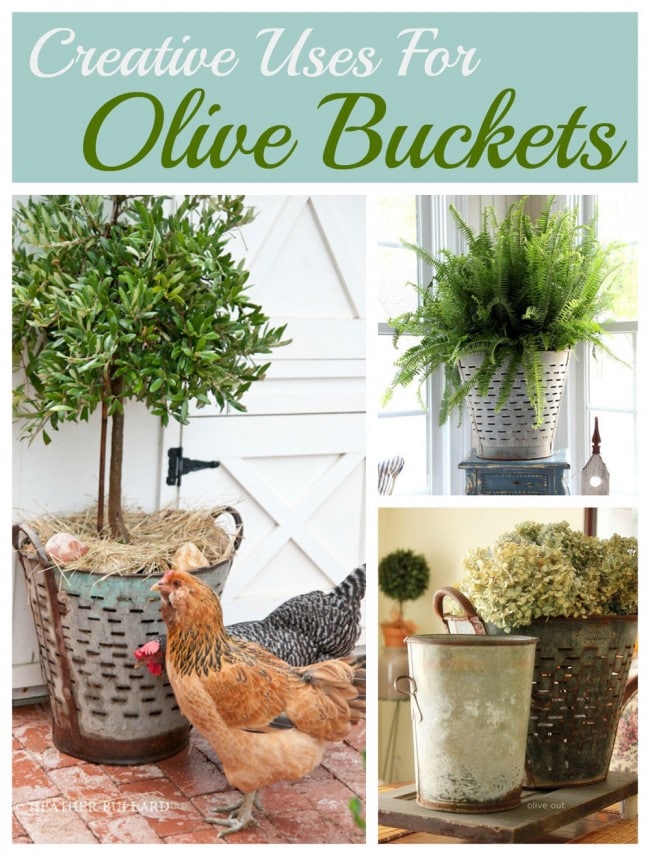The Many Uses For Olive Buckets House of Hawthornes