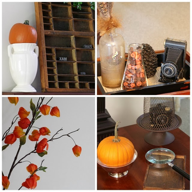 Fall home decor with a vintage flair @ houseofhawthornes.com