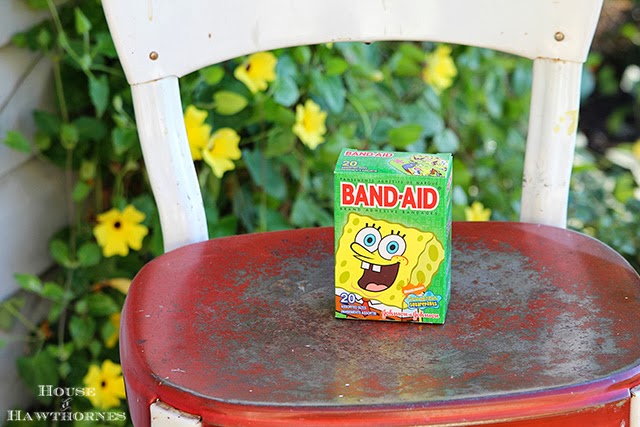 Spongebob band-aids.