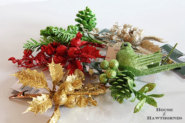 Kitschy vintage styled Christmas wreaths made from jello molds and faux vintage corsages. Sort of like the Christmas corsages your Grandma used to wear to church on Christmas Eve.