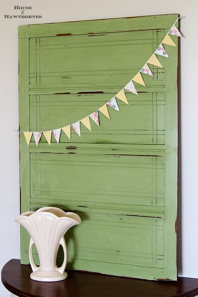 American Paint Company chalk paint in Nana's Cupboard green