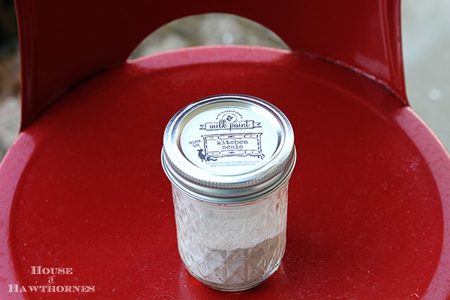 Miss Mustard Seed's Milk Paint in Kitchen Scale blue