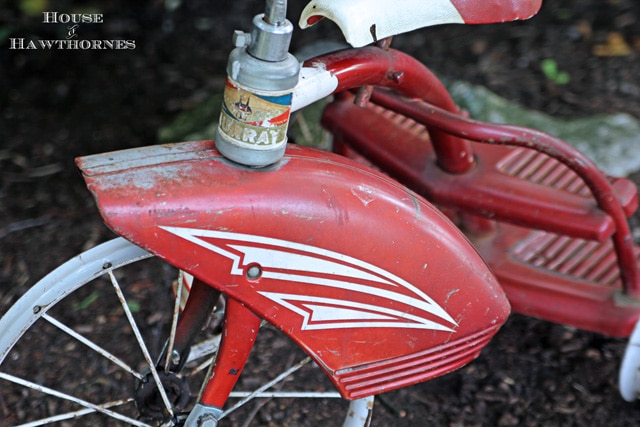 Vintage Murray tricycle found at a barn sale 