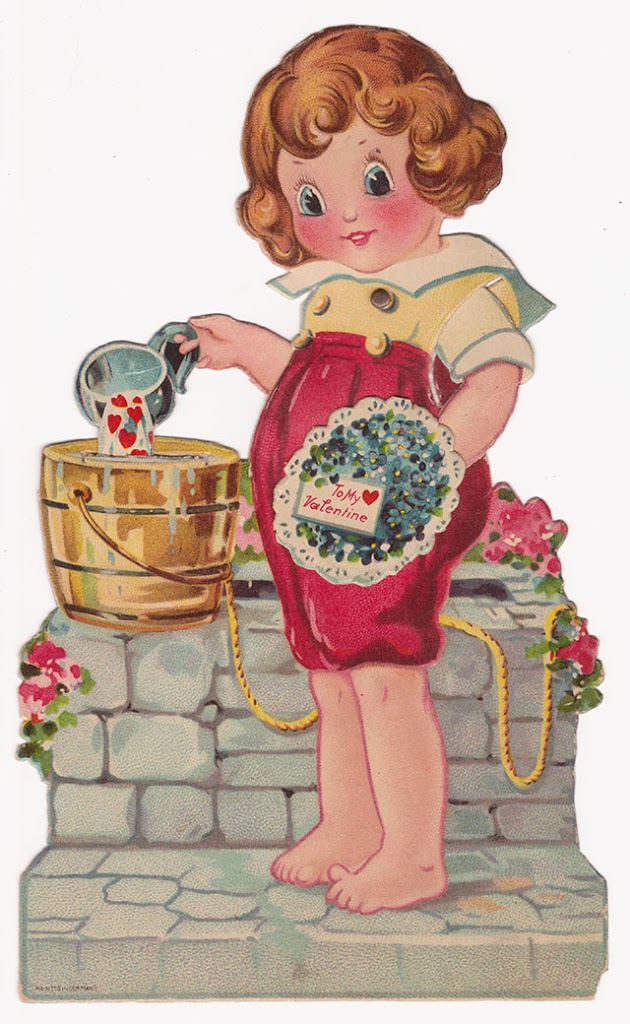 Vintage valentines to print out for your crafts