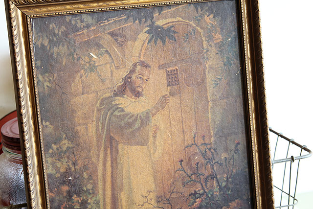 Christ At Heart's Door Lithograph Print