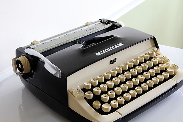 1960's Royal Galaxie Typewriter 