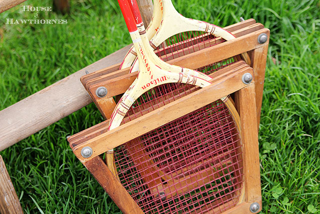 Vintage badminton rackets 