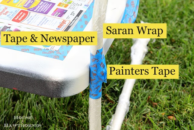 Easy to follow DIY tutorial on how to paint a vintage metal lawn chair. Or any metal chair for that matter! 