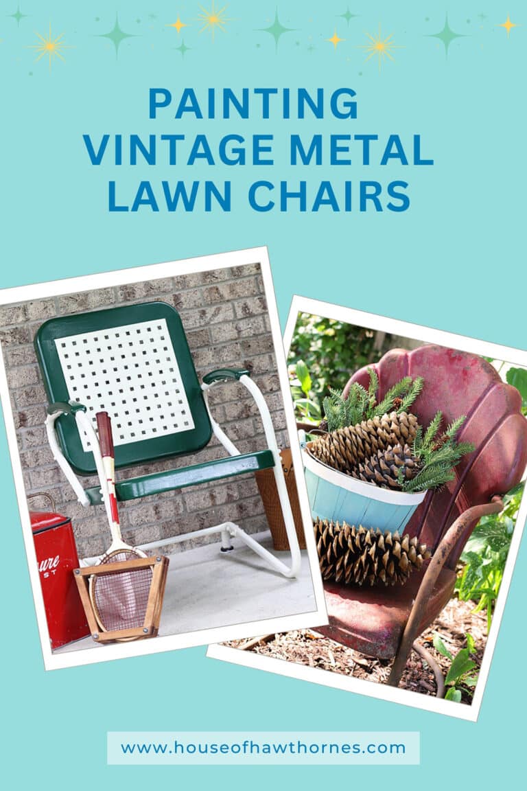 How to Restore and Paint a Vintage Metal Lawn Chair: A Step-by-Step Guide
