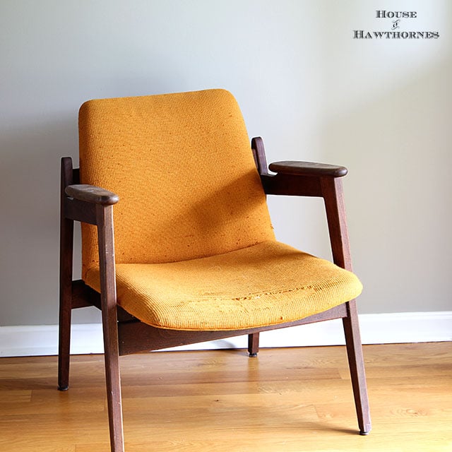 Mid Century Modern Chair from Marble Chair Company - via houseofhawthornes.com