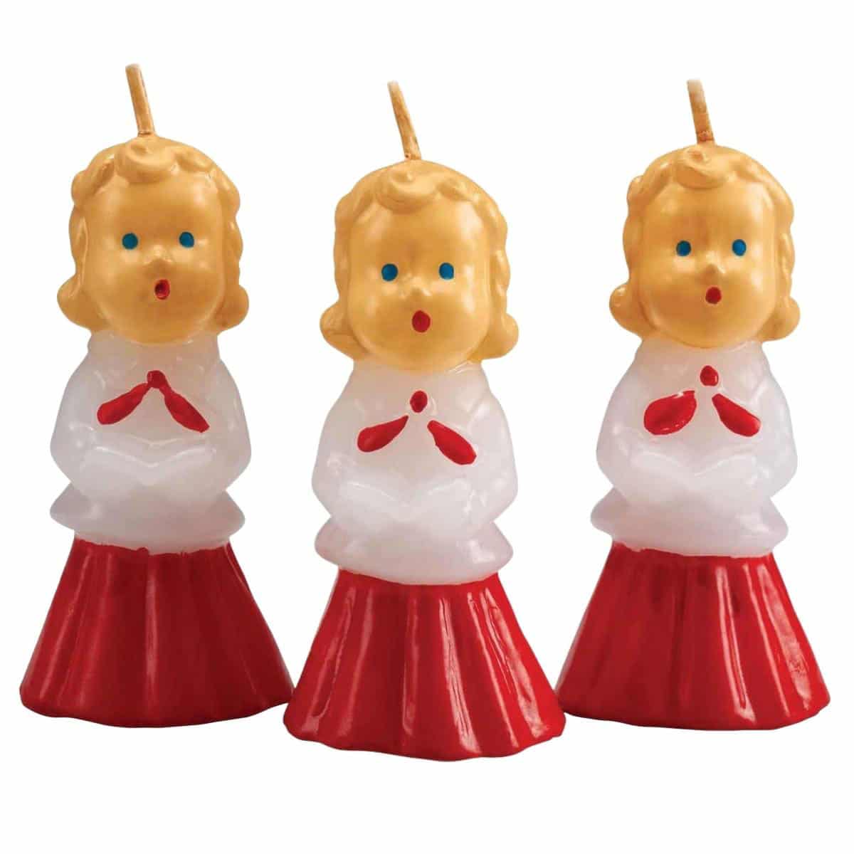 Reproduction Gurley caroler candles.