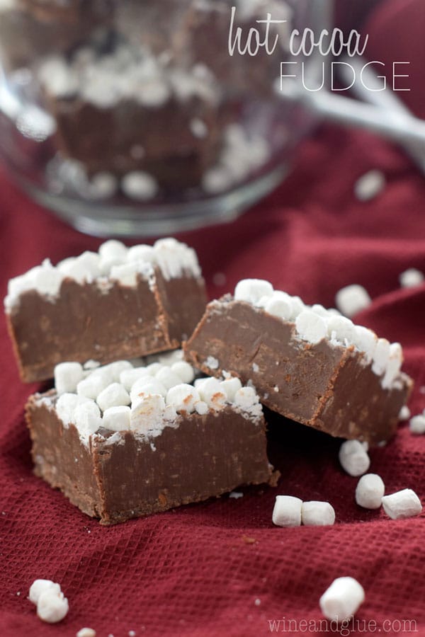 Hot Cocoa Fudge from wineandglue.com