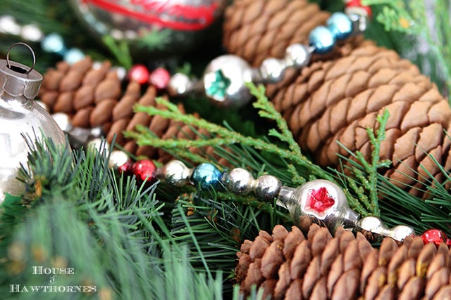 Decorating with vintage Christmas ornaments gives your home a sense of nostalgia and tradition, whether handed down from Grandma or simply bought at thrift stores.