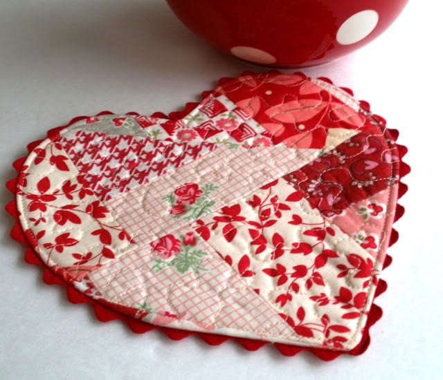 Valentine Mug Rug