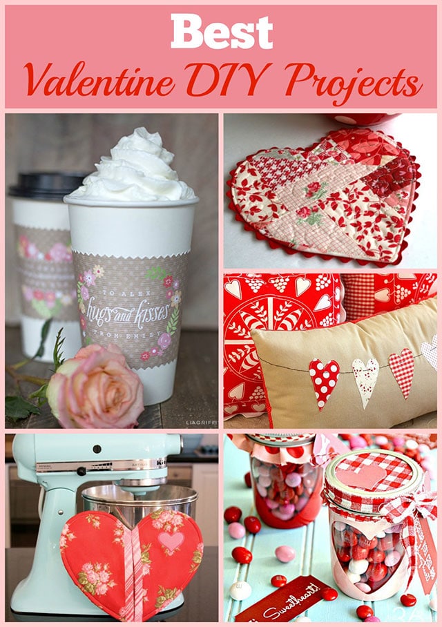 The best DIY Valentine crafts. From mason jar crafts to pillows, you'll find these Valentine's Day craft ideas inspiring.