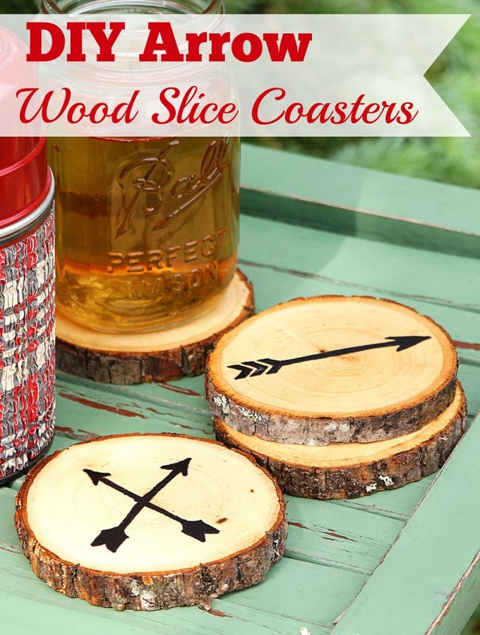 DIY Wood Slice Coasters: The Easy Way - House of Hawthornes