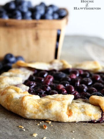 A 30 minute Blueberry Crostata Recipe. Also known as galette, rustic pie or rustic tart, it is perfect for new bakers You can't go wrong with this one.