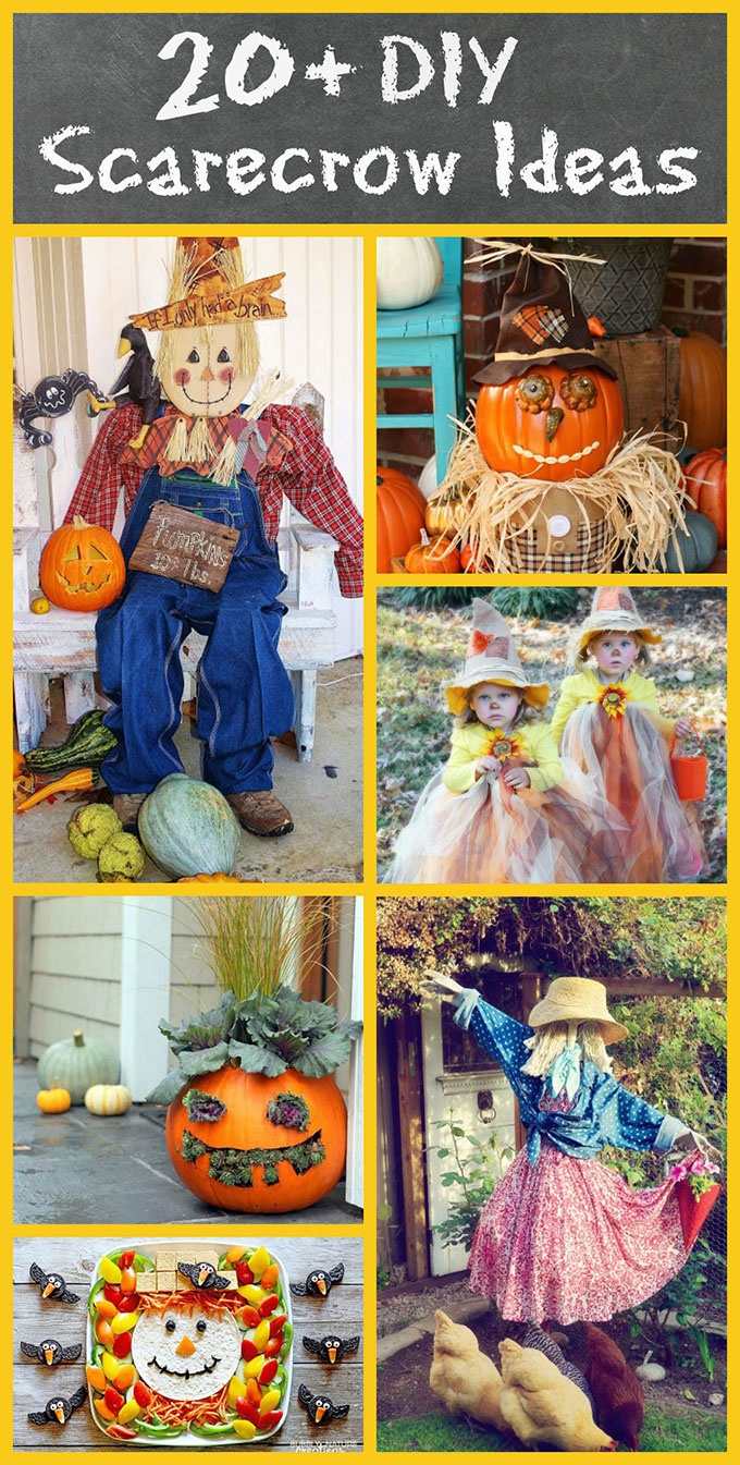 DIY Scarecrow Ideas For Fall House Of Hawthornes DIY Scarecrow Ideas For Fall House Of Hawthornes