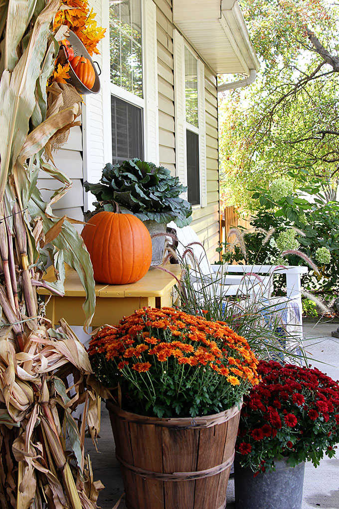  Fall  Porch  Decor  Farmhouse Style House of Hawthornes