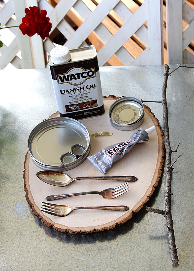 DIY Wooden Jar Lids