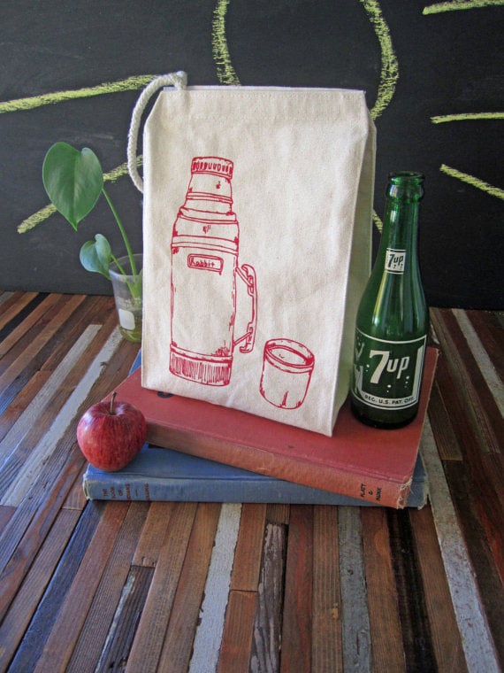 Thermos lunch bag via Oh Little Rabbit