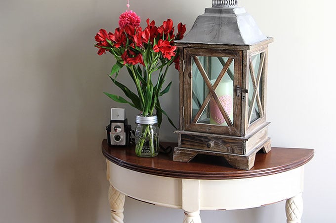 Paper heart doilies on a candle 