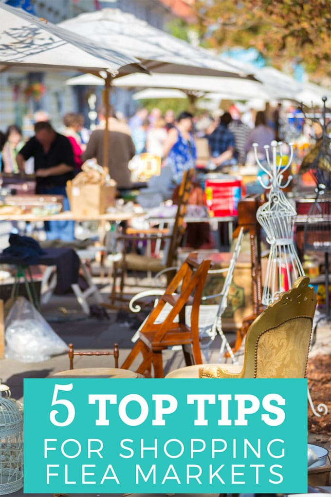 Tips for shopping flea markets, festivals and fairs for antiques and collectibles. When to go, how to prepare and how to haggle gracefully.