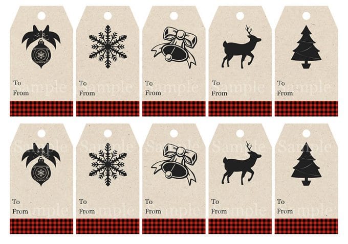 buffalo-check-gift-tags