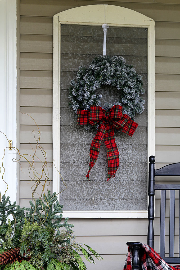 How To Make Winter Porch Pots - House of Hawthornes