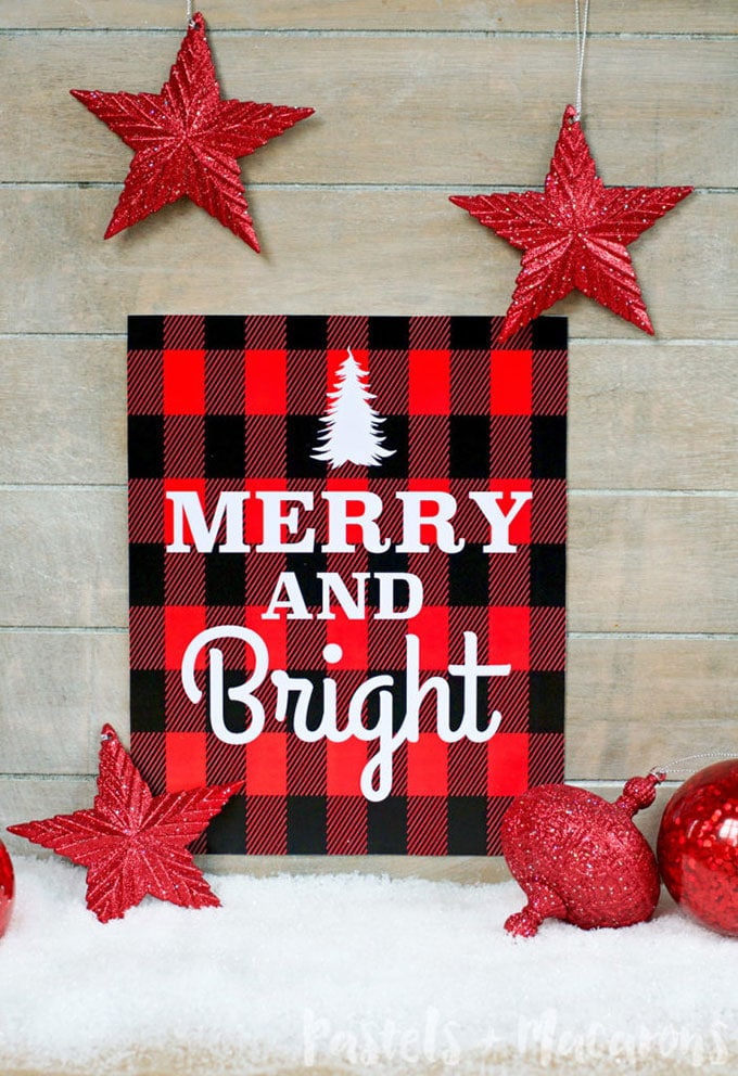 Plaid Christmas Decor Ideas For The Holidays - House of 