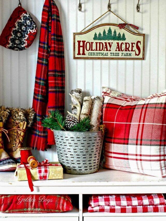 PLAID CHRISTMAS DECOR IDEAS FOR THE HOLIDAYS (Story)