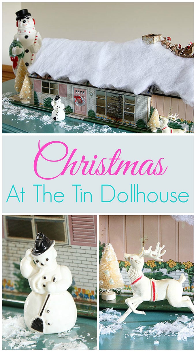 Miniature Snowman, Dollhouse Front Porch Mini, Decoration