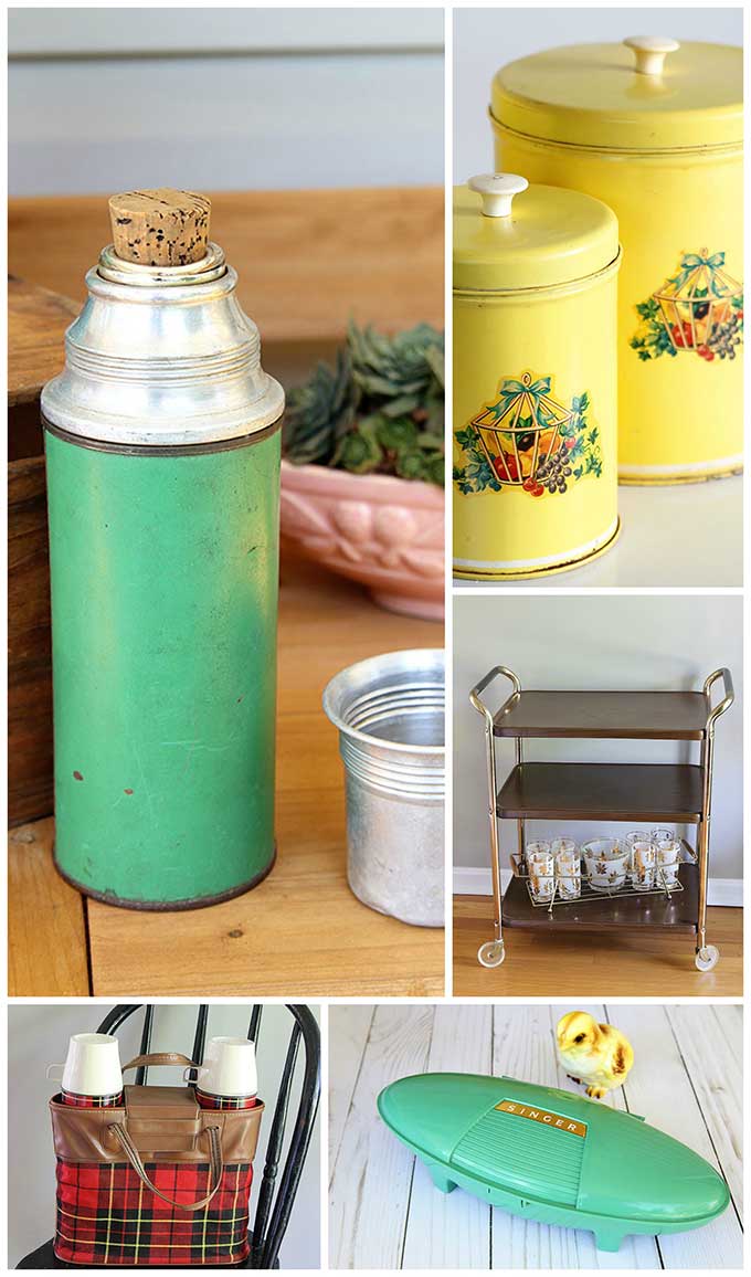 SOLD!….The perfect example of a classic plaid Thermos from 1973