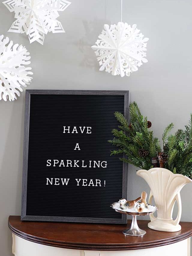 LETTER BOARD AND INSTAGRAM QUOTES FOR NEW YEARS EVE Story