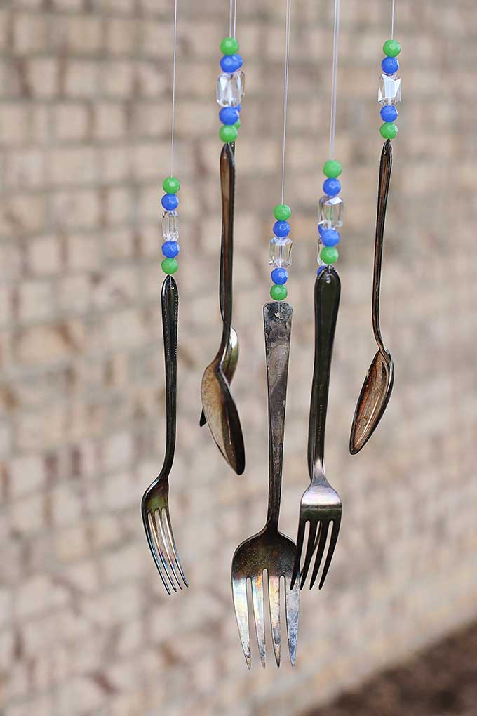 HOW TO MAKE SILVERWARE WIND CHIMES STORY