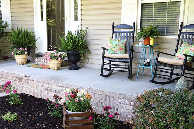 Front Porch Decor Refreshing Summer, How To Decorate Porch For Summer