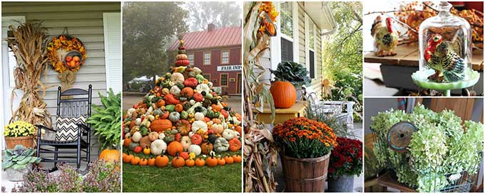 Our Best Exterior Fall and Harvest Decorating Ideas