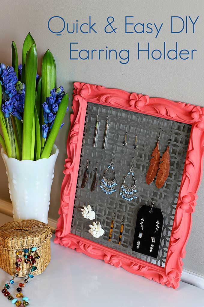 Individual Slats for DIY Earring Holder -