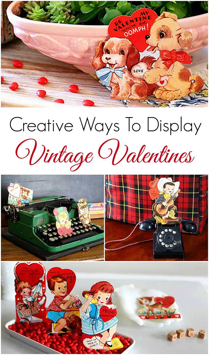 Vintage valentine crafts sales