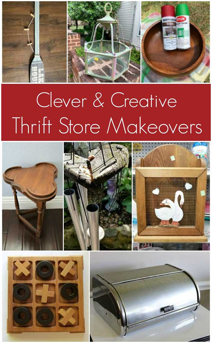 Creative thrift store makeovers